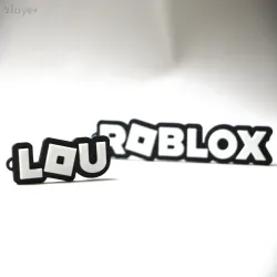 Roblox sleutelhanger met naam